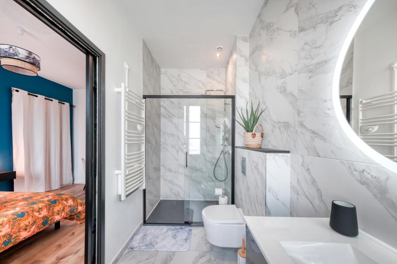 Ferienwohnung Superbe 2 Pieces Avec Jacuzzi Privatif Face Gare Proche Cathedrale Chartres Exterior foto